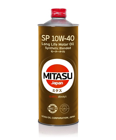 MJ-122A. MITASU MOTOR OIL LL SN 10W-40 Synthetic Blended - Image 2