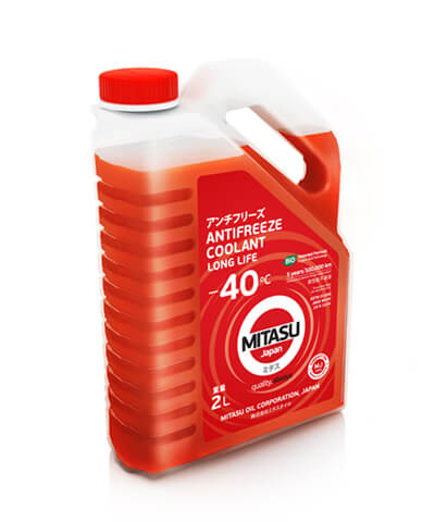 MJ-641. MITASU RED LONG LIFE ANTIFREEZE/COOLANT - 40ºC - Image 2