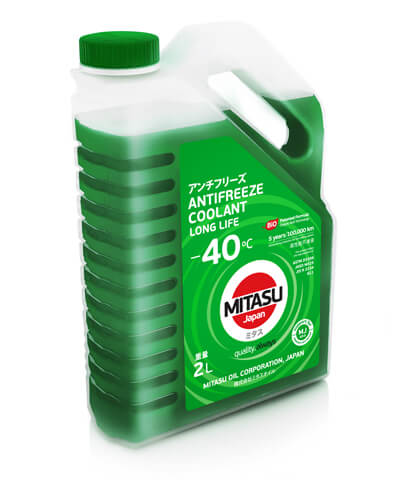 MJ-642. MITASU GREEN LONG LIFE ANTIFREEZE/COOLANT - 40ºC - Image 2