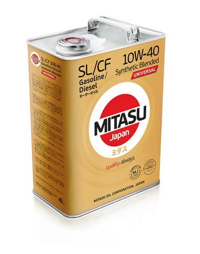 MJ-125. MITASU UNIVERSAL SL/CF 10W-40 Synthetic Blended - Image 3