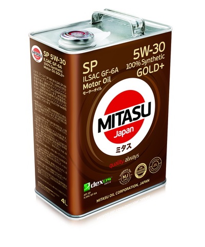 MJ-PO1. MITASU GOLD PLUS SP 5W-30 100% Synthetic