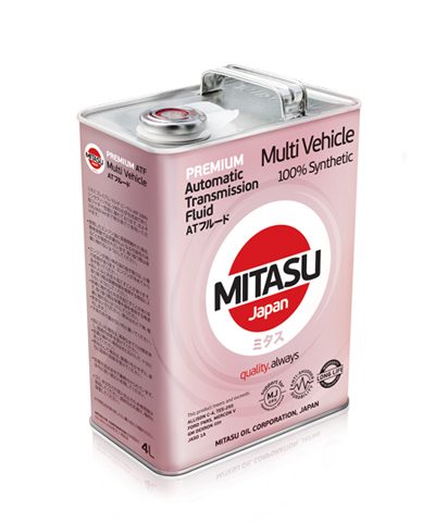 MJ-322. MITASU CVT FLUID MV 100% Synthetic