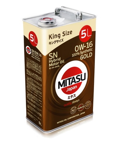 MJ-106. MITASU GOLD HYBRID SN 0W-16 100% Synthetic - Image 3