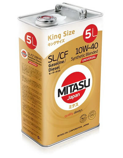 MJ-125. MITASU UNIVERSAL SL/CF 10W-40 Synthetic Blended - Image 2