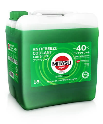MJ-642. MITASU GREEN LONG LIFE ANTIFREEZE/COOLANT - 40ºC - Image 4